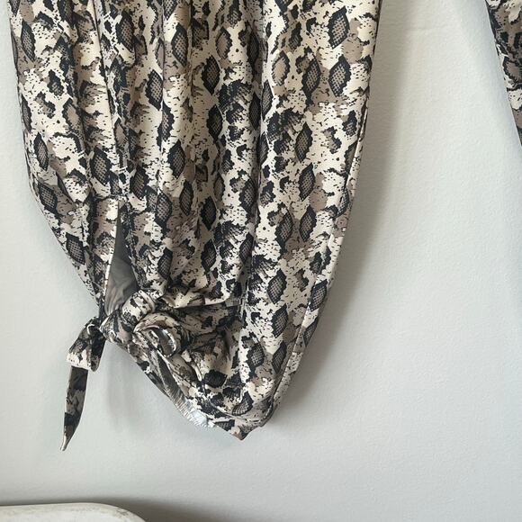 Kate & Mallory Brown / Black Patterned Pants Size 3X - Picture 8 of 14